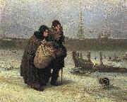 Viktor Vasnetsov Moving House oil on canvas